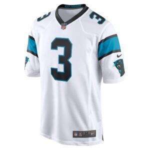 Men's Carolina Panthers Robbie Anderson Nike White Game Player Jersey