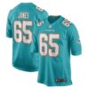 Men's Miami Dolphins Robert Jones Nike Aqua Game Jersey