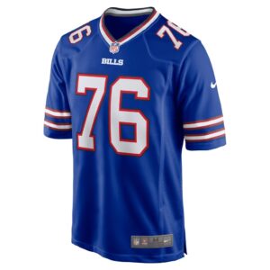 Men's Buffalo Bills Rodger Saffold Nike Royal Game Jersey