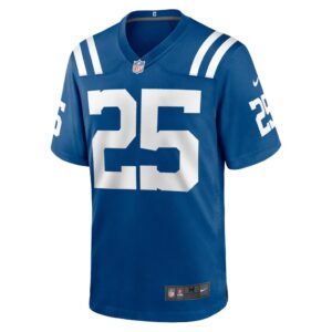 Men's Indianapolis Colts Rodney Thomas II Nike Royal Game Player Jersey