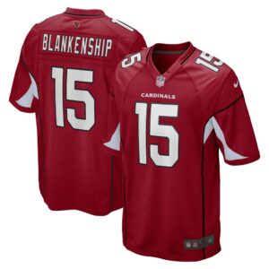 Men's Arizona Cardinals Rodrigo Blankenship Nike Cardinal Game Player Jersey