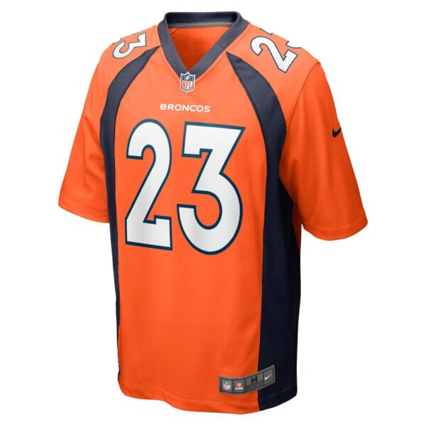 Men's Denver Broncos Ronald Darby Nike Orange Player Game Jersey