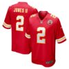 Men's Kansas City Chiefs Ronald Jones II Nike Red Game Jersey