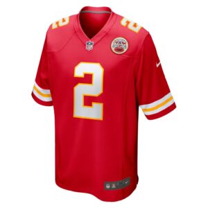 Men's Kansas City Chiefs Ronald Jones II Nike Red Game Jersey