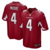 Men's Arizona Cardinals Rondale Moore Nike Cardinal Game Player Jersey