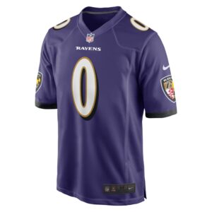 Roquan Smith Baltimore Ravens Nike Team Game Jersey - Purple