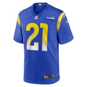 Men's Los Angeles Rams Russ Yeast Nike Royal Game Player Jersey