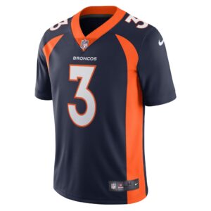 Men's Denver Broncos Russell Wilson Nike Navy Alternate Vapor Limited Jersey