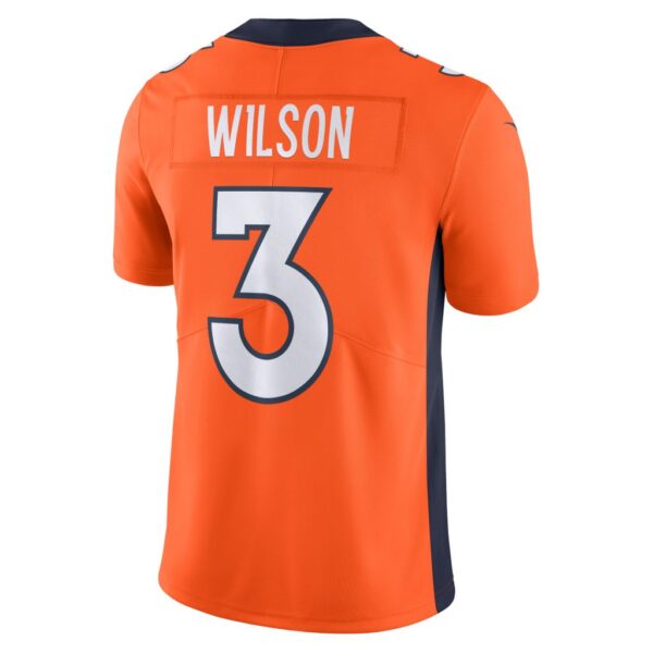 Men's Denver Broncos Russell Wilson Nike Orange Vapor Untouchable Limited Jersey