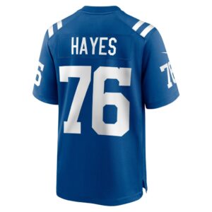 Ryan Hayes Indianapolis Colts Nike Team Game Jersey - Royal