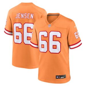 Ryan Jensen Tampa Bay Buccaneers Nike Throwback Game Jersey - Orange