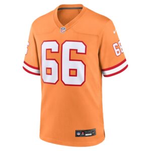 Ryan Jensen Tampa Bay Buccaneers Nike Throwback Game Jersey - Orange