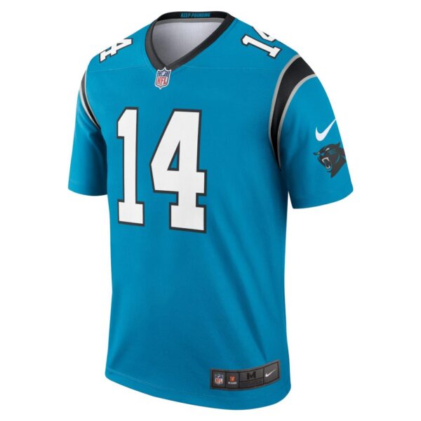 Men's Carolina Panthers Sam Darnold Nike Blue Legend Jersey