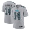 Men's Carolina Panthers Sam Darnold Nike Gray Atmosphere Fashion Game Jersey