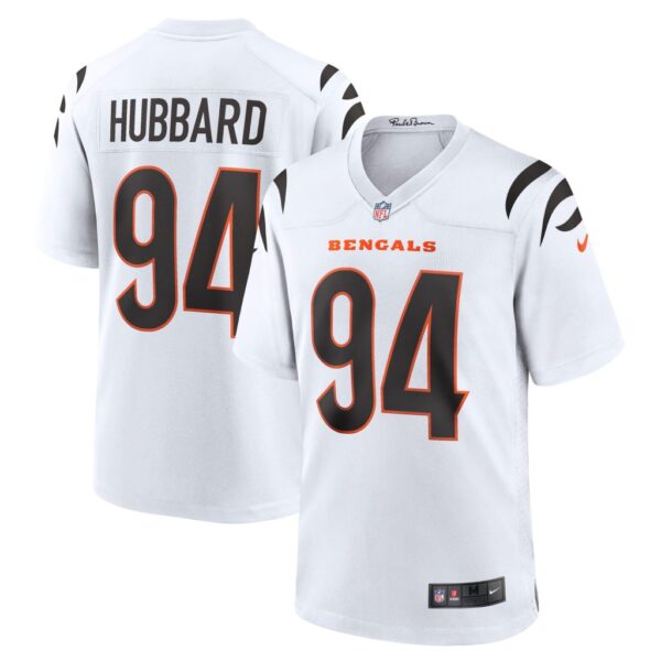 Men's Cincinnati Bengals Sam Hubbard Nike White Game Jersey