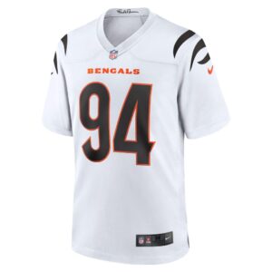 Men's Cincinnati Bengals Sam Hubbard Nike White Game Jersey