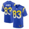 Men's Los Angeles Rams Sam James Nike Royal Home Game Jersey