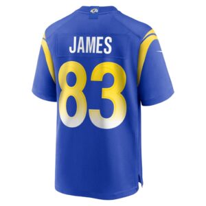 Men's Los Angeles Rams Sam James Nike Royal Home Game Jersey