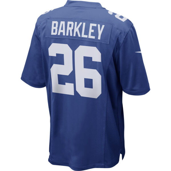 Men's Nike Saquon Barkley New York Giants Game Player Jersey