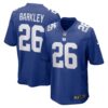 Men's New York Giants Saquon Barkley Nike Royal Game Jersey