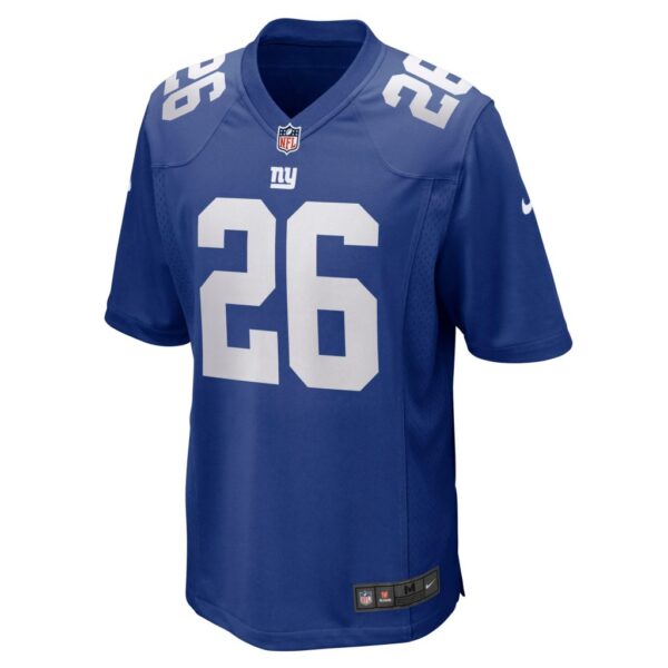 Men's New York Giants Saquon Barkley Nike Royal Game Jersey