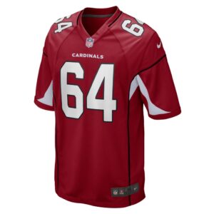 Men's Arizona Cardinals Sean Harlow Nike Cardinal Game Jersey