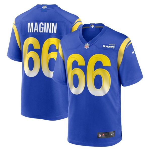 Men's Los Angeles Rams Sean Maginn Nike Royal Home Game Jersey