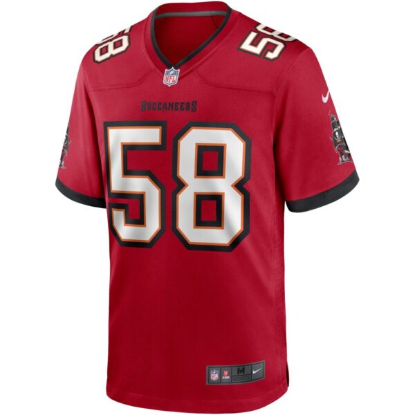 Men's Tampa Bay Buccaneers Shaquil Barrett Nike Red Game Jersey