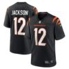 Shedrick Jackson Cincinnati Bengals Nike Team Game Jersey - Black