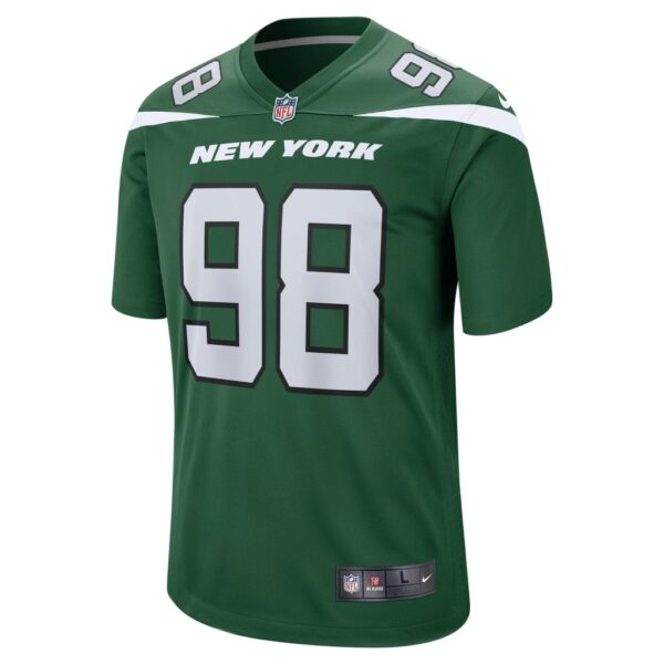 Men's New York Jets Sheldon Rankins Nike Gotham Green Game Jersey