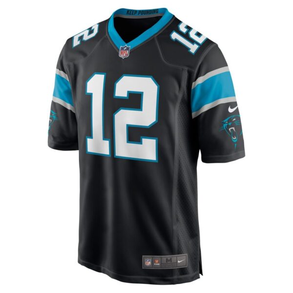 Men's Carolina Panthers Shi Smith Nike Black Game Jersey