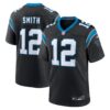 Men's Carolina Panthers Shi Smith Nike Black Team Game Jersey