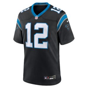 Men's Carolina Panthers Shi Smith Nike Black Team Game Jersey