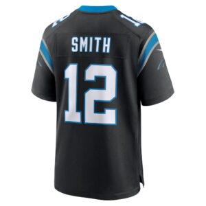 Men's Carolina Panthers Shi Smith Nike Black Team Game Jersey