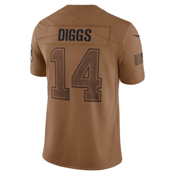 Stefon Diggs Buffalo Bills Nike 2023 Salute To Service Limited Jersey - Brown