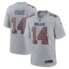 Men's Buffalo Bills Stefon Diggs Nike Gray Atmosphere Fashion Game Jersey