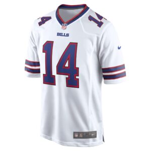 Men's Buffalo Bills Stefon Diggs Nike White Game Jersey