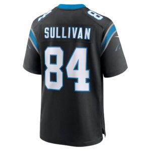 Men's Carolina Panthers Stephen Sullivan Nike Black Team Game Jersey