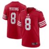 Men's San Francisco 49ers Steve Young Nike Scarlet Retired Player Game Jersey