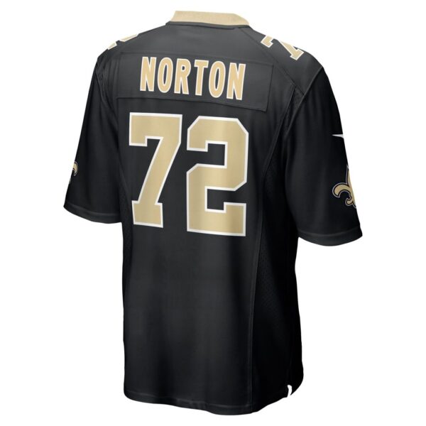 Storm Norton New Orleans Saints Nike Game Jersey - Black