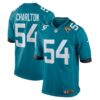 Men's Jacksonville Jaguars Taco Charlton Nike Teal Home Game Player Jersey