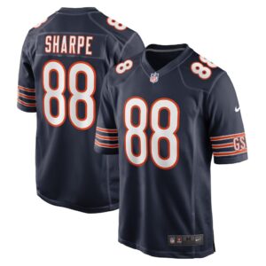 Men's Chicago Bears Tajae Sharpe Nike Navy Game Player Jersey