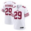 Men's San Francisco 49ers Talanoa Hufanga Nike White Away Game Player Jersey