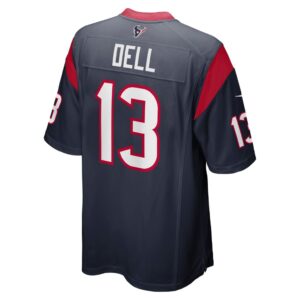 Men's Houston Texans Tank Dell Nike Navy Team Game Jersey