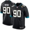 Men's Nike Taven Bryan Black Jacksonville Jaguars Game Player Jersey