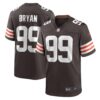 Men's Cleveland Browns Taven Bryan Nike Brown Game Jersey