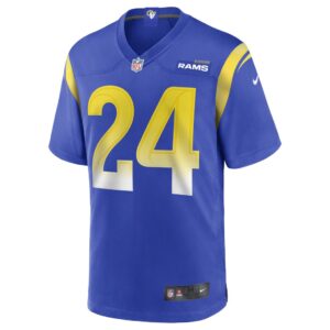 Men's Los Angeles Rams Taylor Rapp Nike Royal Game Jersey