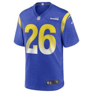 Men's Los Angeles Rams Terrell Burgess Nike Royal Game Jersey