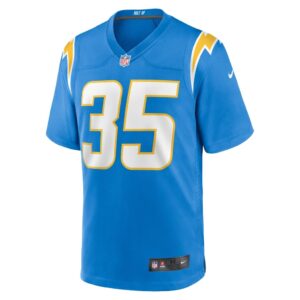 Terrell Bynum Los Angeles Chargers Nike Team Game Jersey - Powder Blue