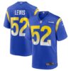 Men's Los Angeles Rams Terrell Lewis Nike Royal Game Jersey